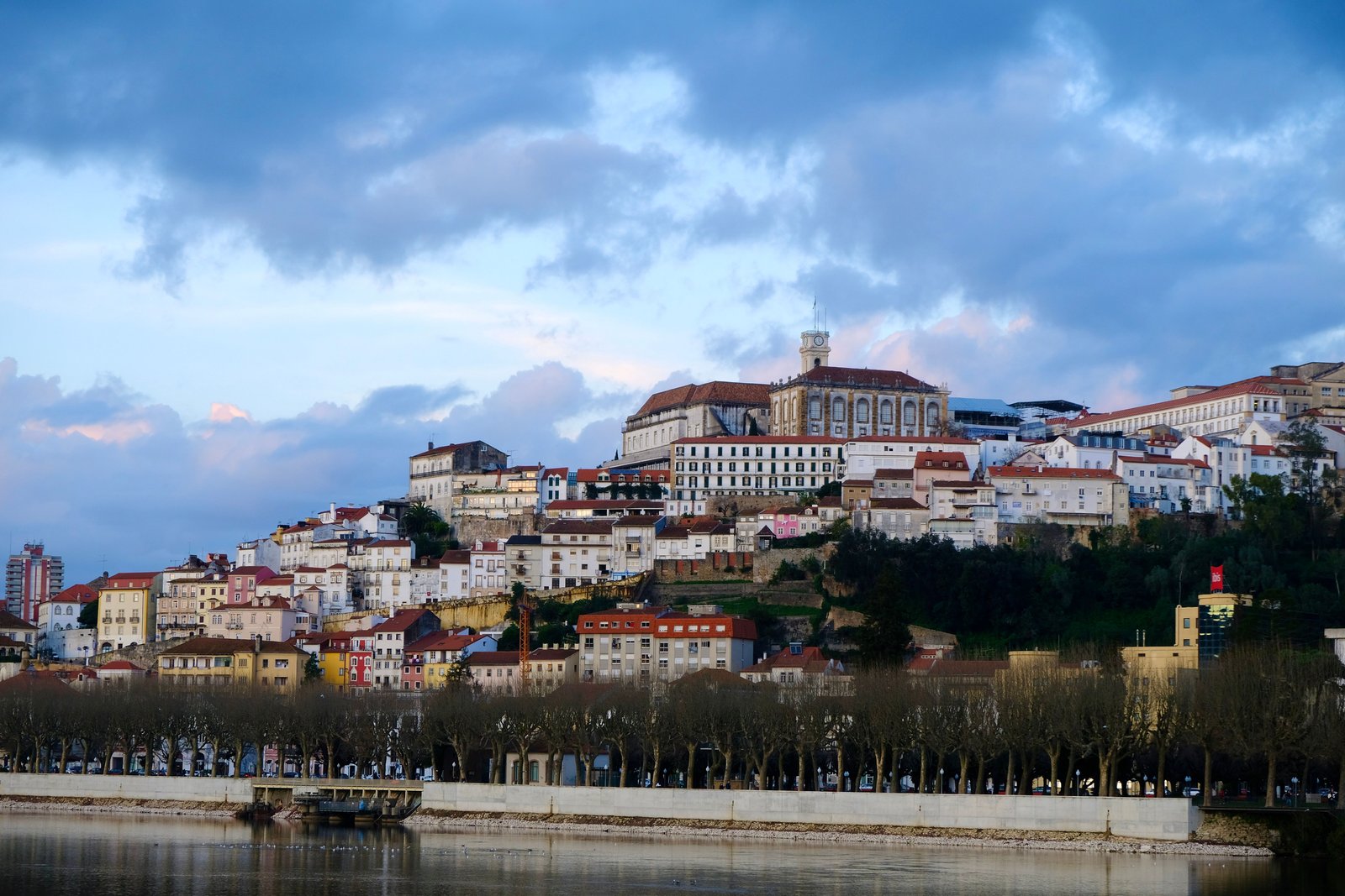 University of Coimbra — aerial view of the courtyard